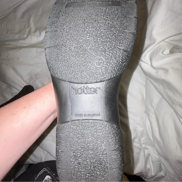 BROWN BOOTS Hotter brown leather and suede boots, LIKE NEW - Picture 6 of 9